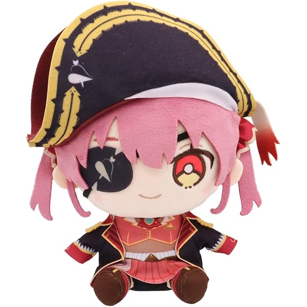 ホロライブ　宝鐘マリン　ぬいぐるみ＆フィギュアセット Amazon.co.jp: 宝鐘マリン ぬいぐるみ friends to Go 公式 グッズ